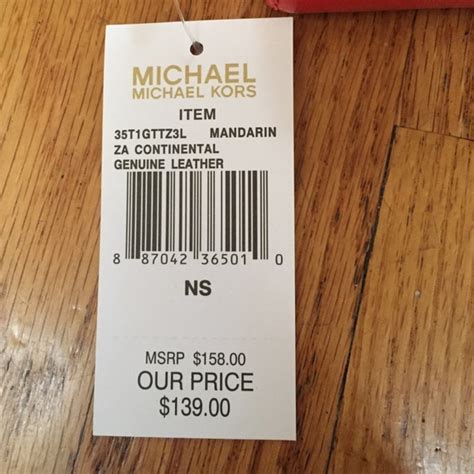 michael kors price tag - Michael Kors bag scam.